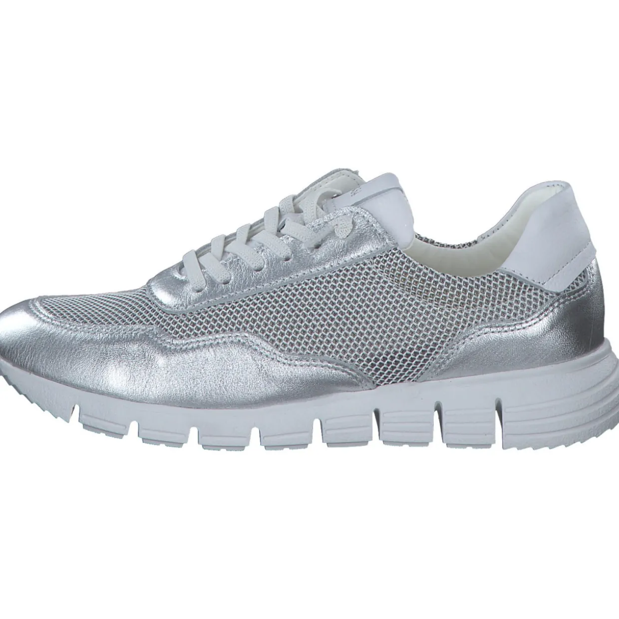 Sioux Mokrunner 4119, Schnürschuhe, Damen, silber/lgrey/cervo