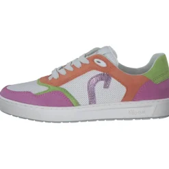 Sioux Tedroso 4099, Schnürschuhe, Damen, deeprose/snow/papay