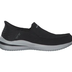 Skechers 210604 BLK Delson 3.0 Slip ins, Slipper, Herren, Schwarz