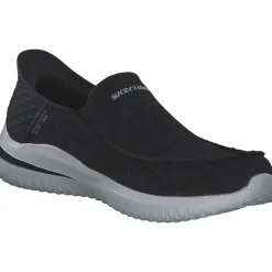 Skechers 210604 BLK Delson 3.0 Slip ins, Slipper, Herren, Schwarz