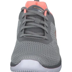 Skechers 12607 GYCL Bountiful Quick Path, Schnürschuhe, Damen, Grau