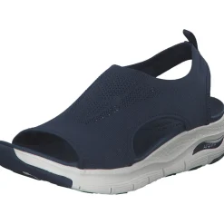 Skechers 119236, Keilsandaletten, Damen, NAVY