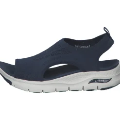 Skechers 119236, Keilsandaletten, Damen, NAVY
