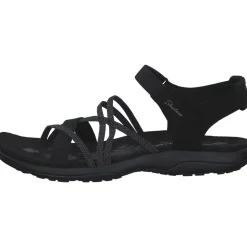 Skechers 163193, Keilsandaletten, Damen, Schwarz