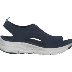 Skechers 119236, Keilsandaletten, Damen, NAVY