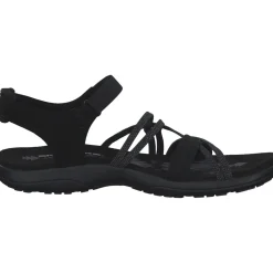 Skechers 163193, Keilsandaletten, Damen, Schwarz