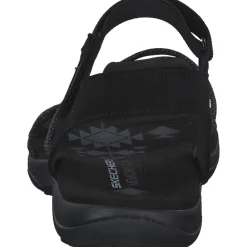 Skechers 163193, Keilsandaletten, Damen, Schwarz