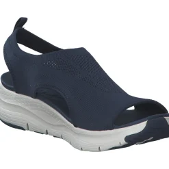 Skechers 119236, Keilsandaletten, Damen, NAVY