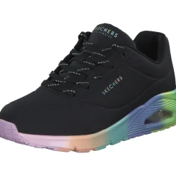 Skechers 155134, Schnürschuhe, Damen, Schwarz