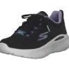 Skechers 129423, Schnürschuhe, Damen, black purple