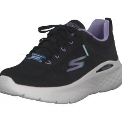 Skechers 129423, Schnürschuhe, Damen, black purple