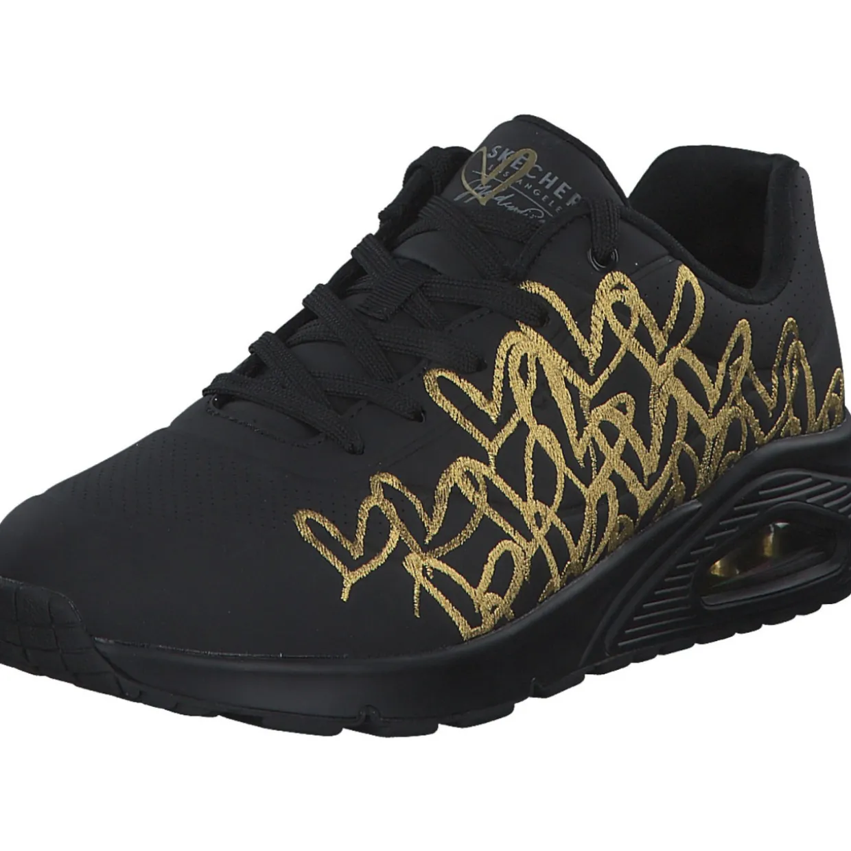 Skechers 177975, Schnürschuhe, Damen, Schwarz