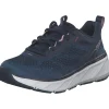 Skechers 150471, Schnürschuhe, Damen, NAVY KNIT / PINK TRIM