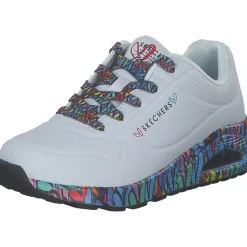 Skechers 177918, Schnürschuhe, Damen, weiß