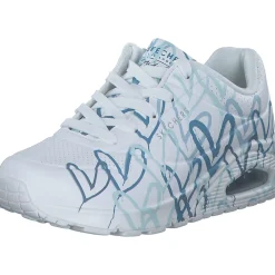 Skechers 155507, Schnürschuhe, Damen, Weiß