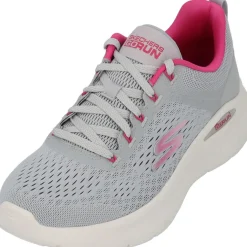 Skechers 129423, Schnürschuhe, Damen, grey pink