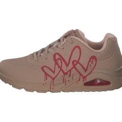 Skechers 177980, Schnürschuhe, Damen, natural/red