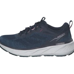 Skechers 150471, Schnürschuhe, Damen, NAVY KNIT / PINK TRIM