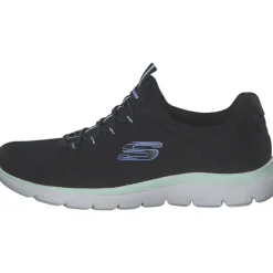 Skechers 150268, Schnürschuhe, Damen, schwarz
