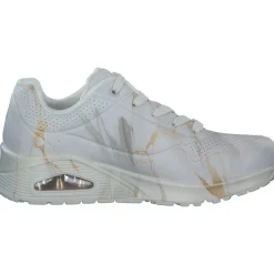 Skechers 155584, Schnürschuhe, Damen, Weiß (White)