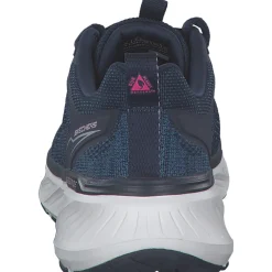 Skechers 150471, Schnürschuhe, Damen, NAVY KNIT / PINK TRIM