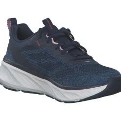 Skechers 150471, Schnürschuhe, Damen, NAVY KNIT / PINK TRIM