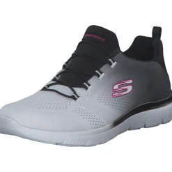 Skechers 149536, Slip-On-Sneaker, Damen, black white