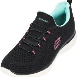 Skechers 149036, Sneakers Low, Damen, Schwarz (Black)