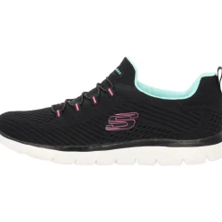 Skechers 149036, Sneakers Low, Damen, Schwarz (Black)