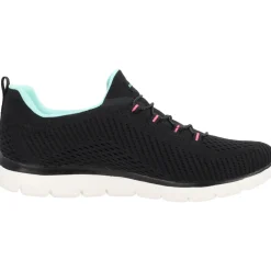 Skechers 149036, Sneakers Low, Damen, Schwarz (Black)