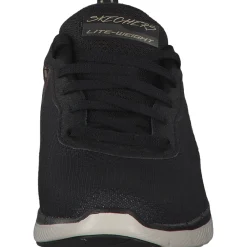 Skechers 13476, Sneakers Low, Damen, Schwarz (Black/Gold)