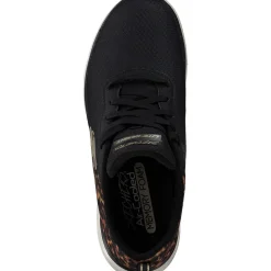 Skechers 13476, Sneakers Low, Damen, Schwarz (Black/Gold)