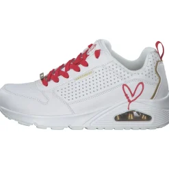 Skechers 177991 WRD Uno Lone Hearted, Schnürschuhe, Damen, White
