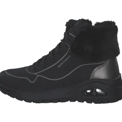 Skechers 167993-BKPW UNO RUGGED-FALL SHIMMER, Stiefeletten, Damen, BLACK