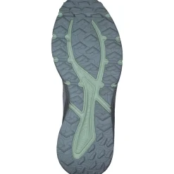 Skechers 180157-GYGR SWITCH BACK, Slip-On-Sneaker, Damen, GRAY / GREENTRIM