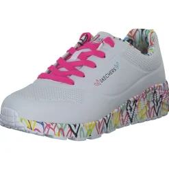 Skechers 314976L , Schnürschuhe, Damen, WEIß