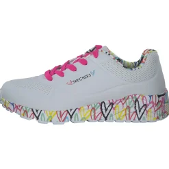Skechers 314976L , Schnürschuhe, Damen, WEIß