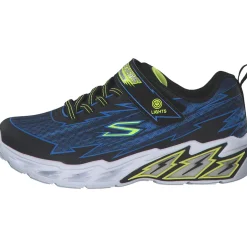 Skechers 400149L BKBL Light Storm 2.0, Slipper (Kinder), Kinder, black/blue/yellow