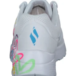Skechers 314064L, Schnürschuhe, Damen, white/neon multi
