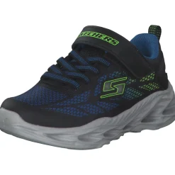 Skechers 400030L, Sneakers Low, Kinder, Black/Blue