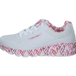 Skechers 314976L WRPK 314976L, Schnürschuhe, Kinder, Weiß (White)