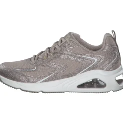 Skechers 177411-TPE TRES AIR UNO-GLIT AIRY, Schnürschuhe, Damen, TAUPE GLITTER