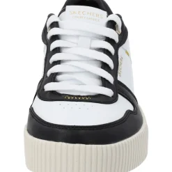 Skechers 185098-WBK JADE-BEST IN CLASS, Schnürschuhe, Damen, WHITE BLACK TRIM