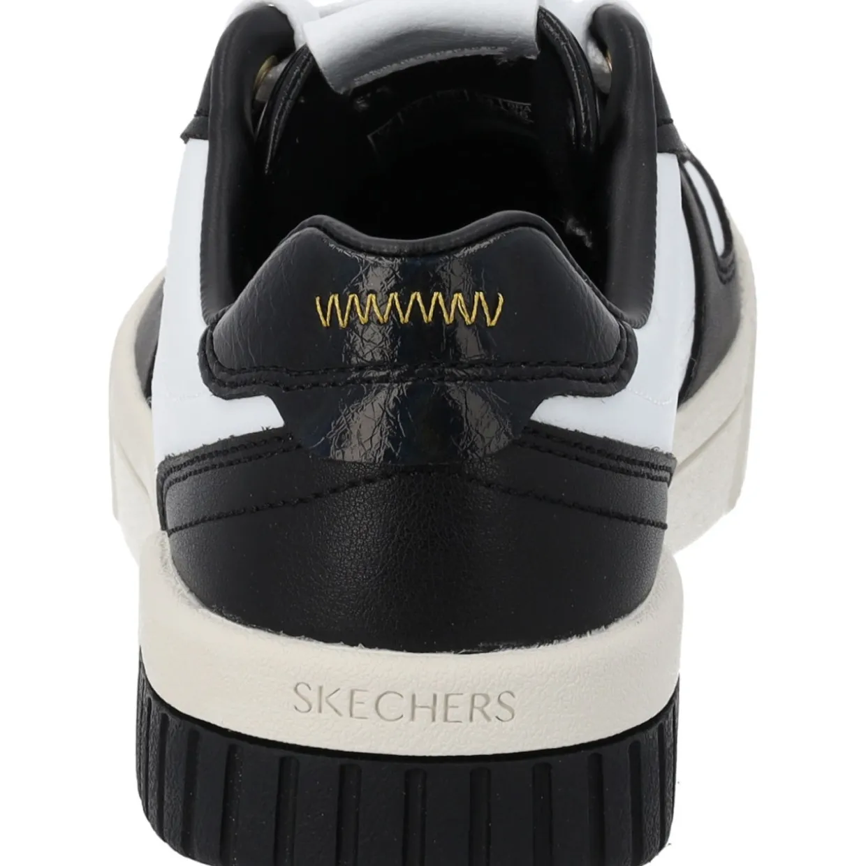 Skechers 185098-WBK JADE-BEST IN CLASS, Schnürschuhe, Damen, WHITE BLACK TRIM