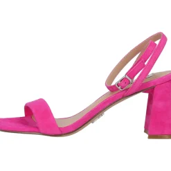 Steve Madden Luxe SM11002329, Plateau-Sandaletten, Damen, magenta
