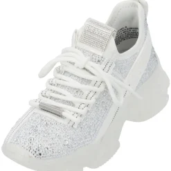 Steve Madden Maxima SM11001807, Schnürschuhe, Damen, Weiß