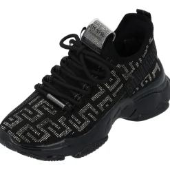 Steve Madden Maxout SM11002264, Schnürschuhe, Damen, Schwarz