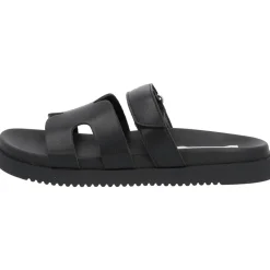 Steve Madden Missile SM11003028, Plateau-Pantoletten, Damen, black