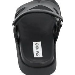 Steve Madden Missile SM11003028, Plateau-Pantoletten, Damen, black