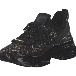 Steve Madden SM11003512-363 Maxilla-S, Schnürschuhe, Damen, black gold